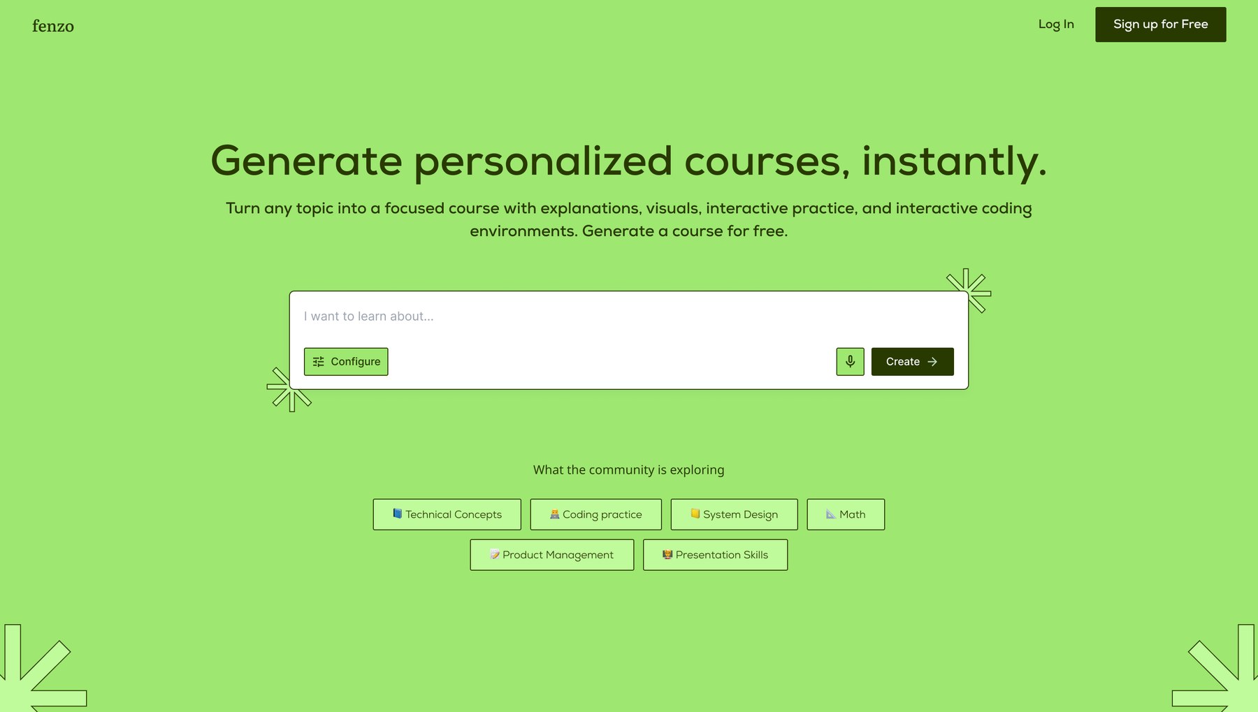 Brand direction 3, high-contrast green