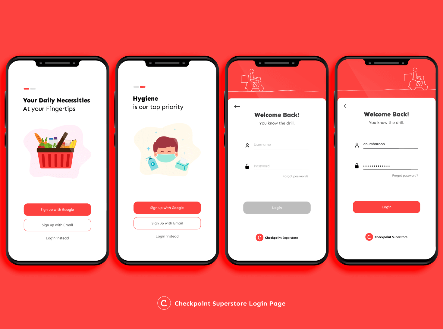 Superstore App UI