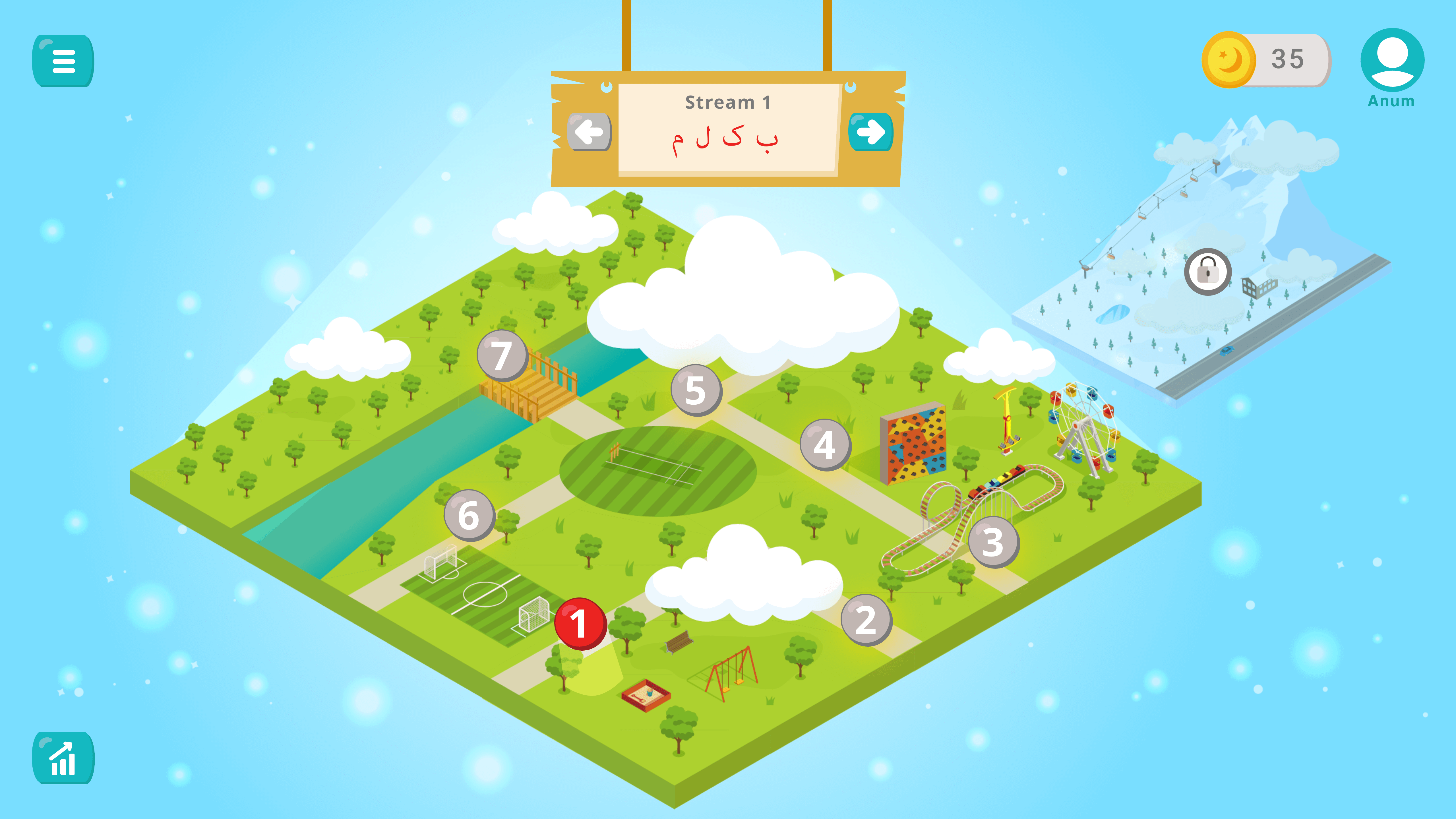 Main Menu - Isometric Land 1