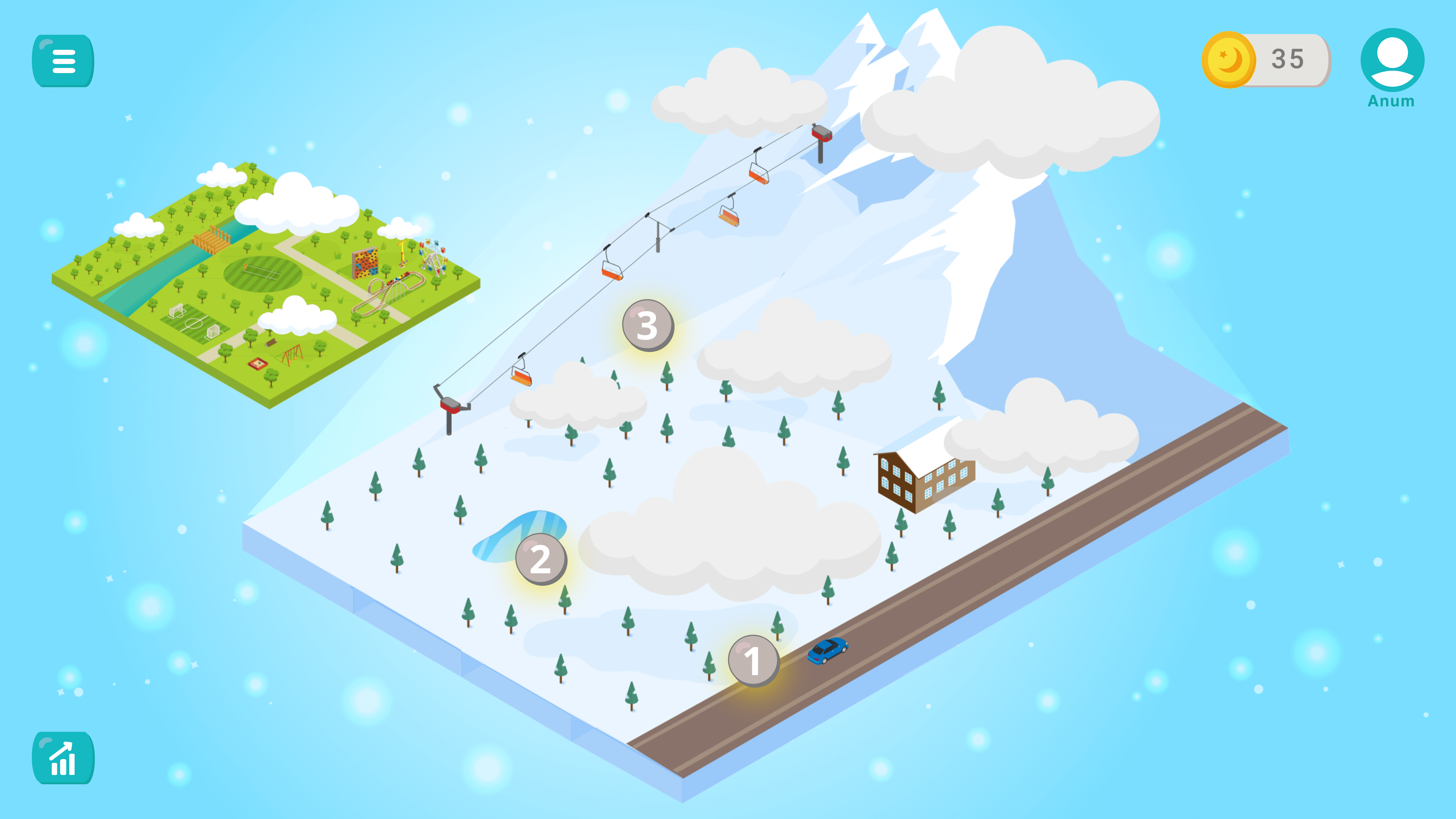 Main Menu - Isometric Land 1